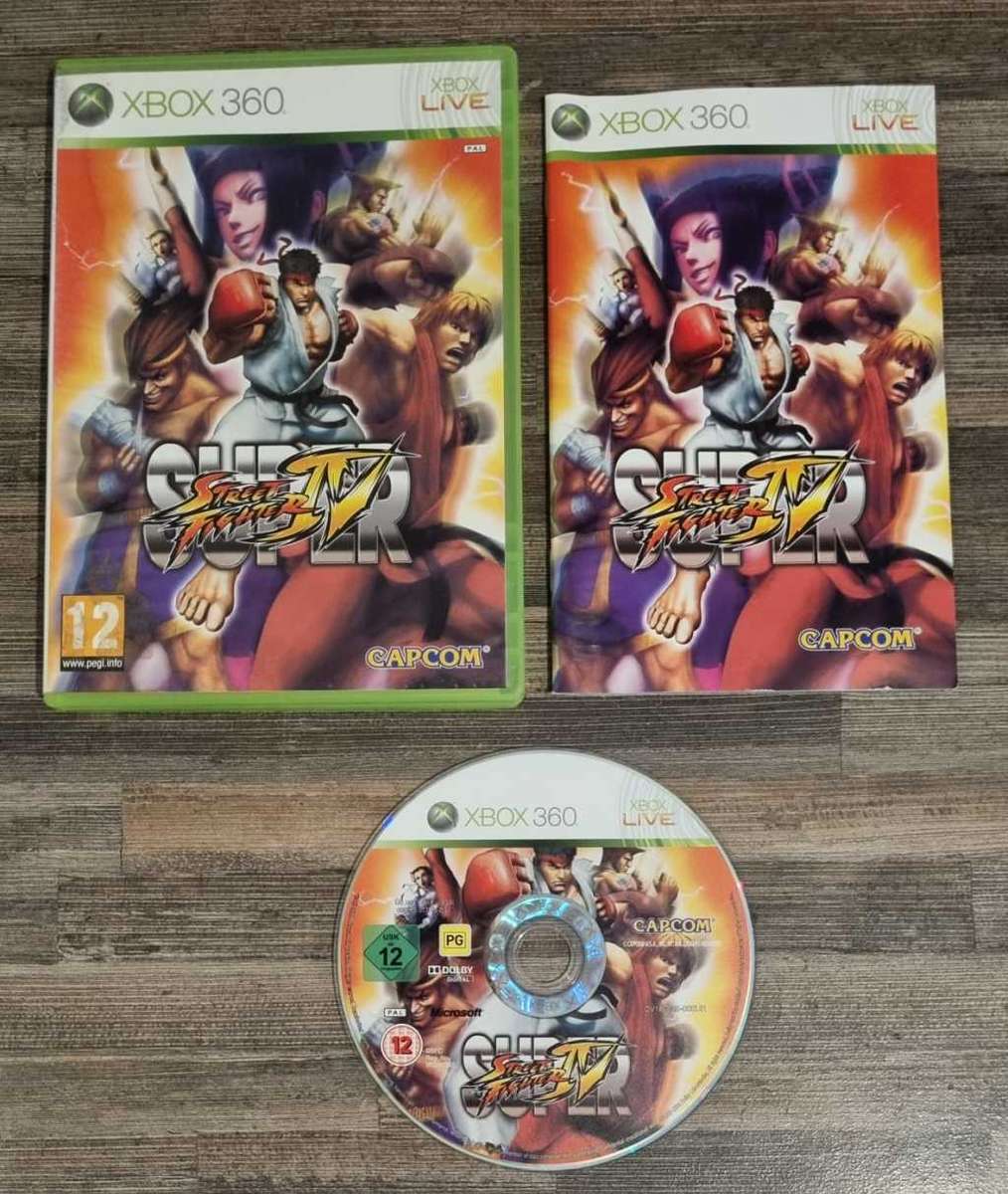 Super Street Fighter 4 for Xbox 360 - Complete