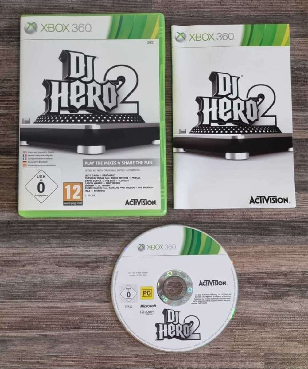 DJ Hero Board + Games for Xbox 360