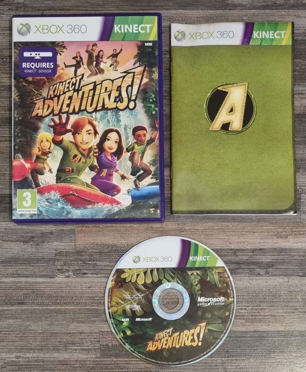 Kinect Sensor + Game for Xbox 360 - Complete