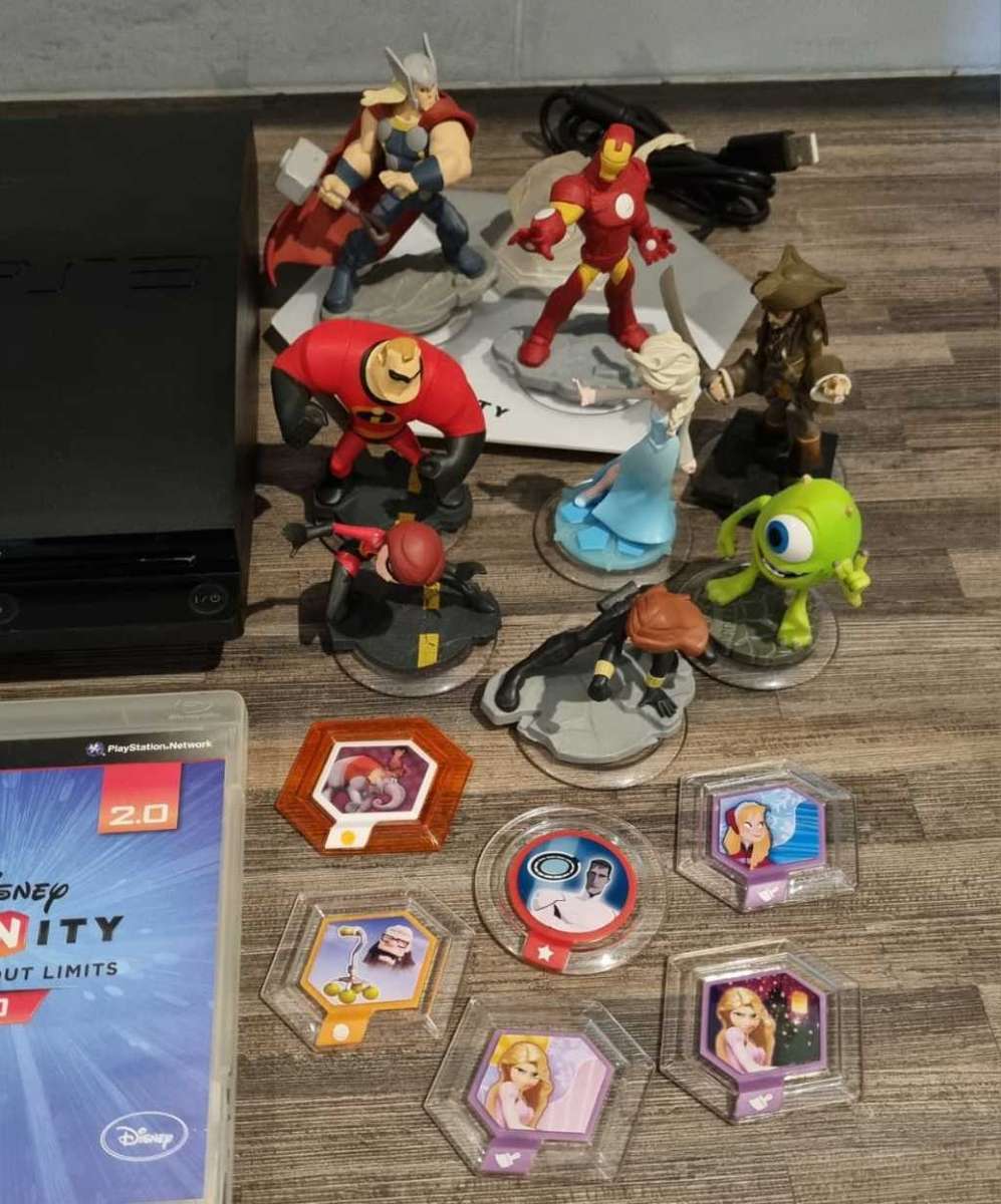PS3 160GB Console + Disney Infinity Bundle