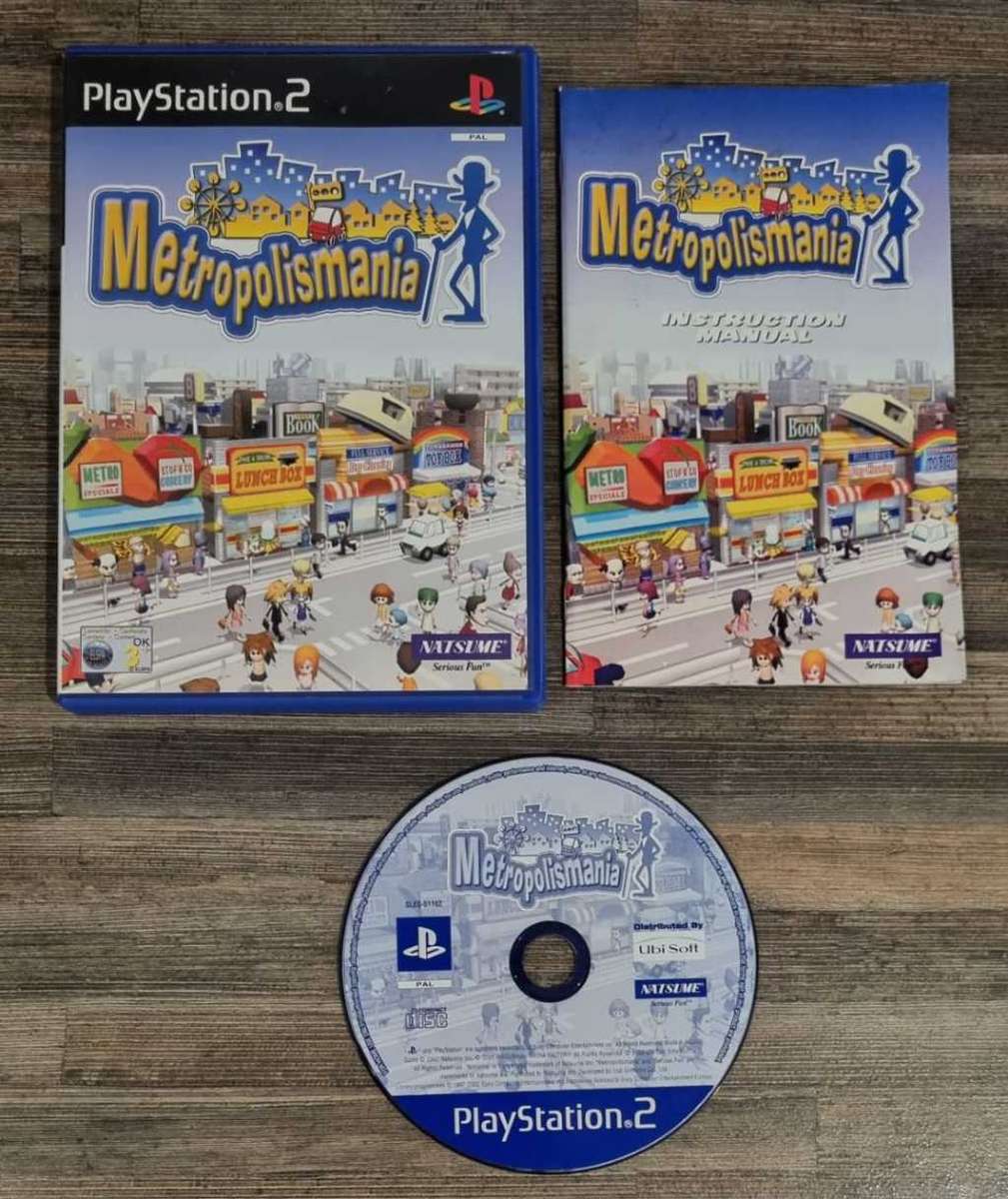 Metropolismania for PS2 - Complete