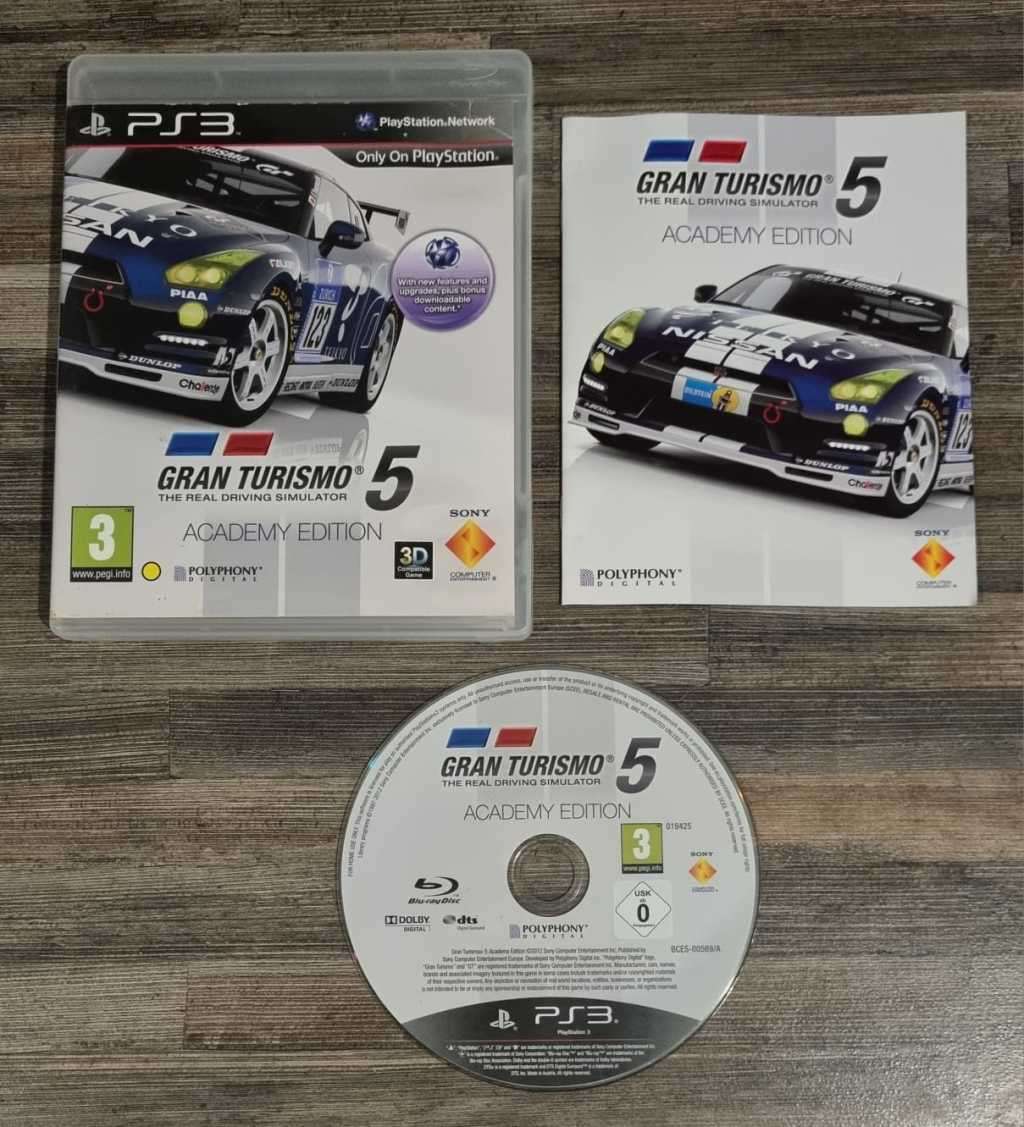 Gran Turismo 5 Academy Edition for PS3 - Complete