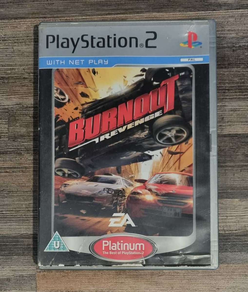 Burnout Revenge for PS2 - SCRATCHED