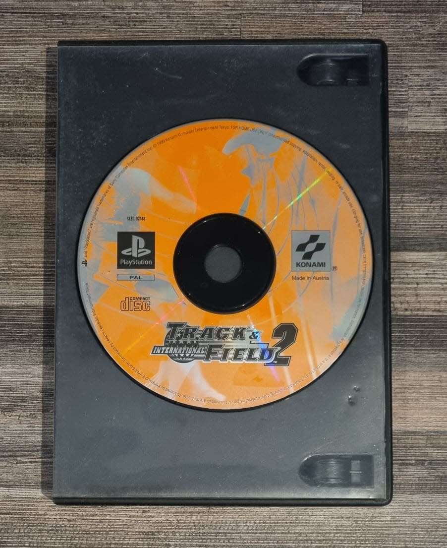 Track and Field 2 for PS1 - SCRATCHED