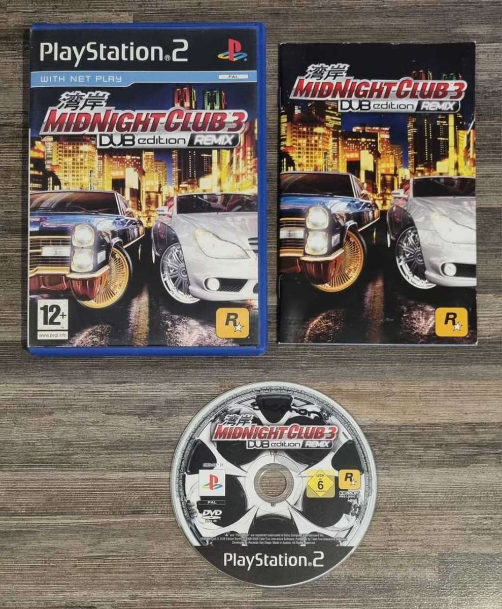 Midnight Club 3 for PS2 - Complete