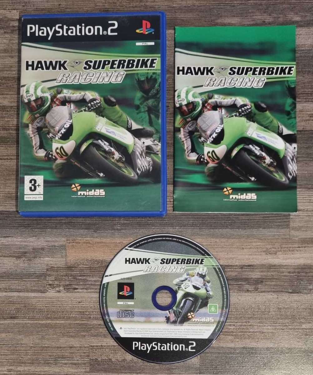 Hawk Superbike Racing for PS2 - Complete