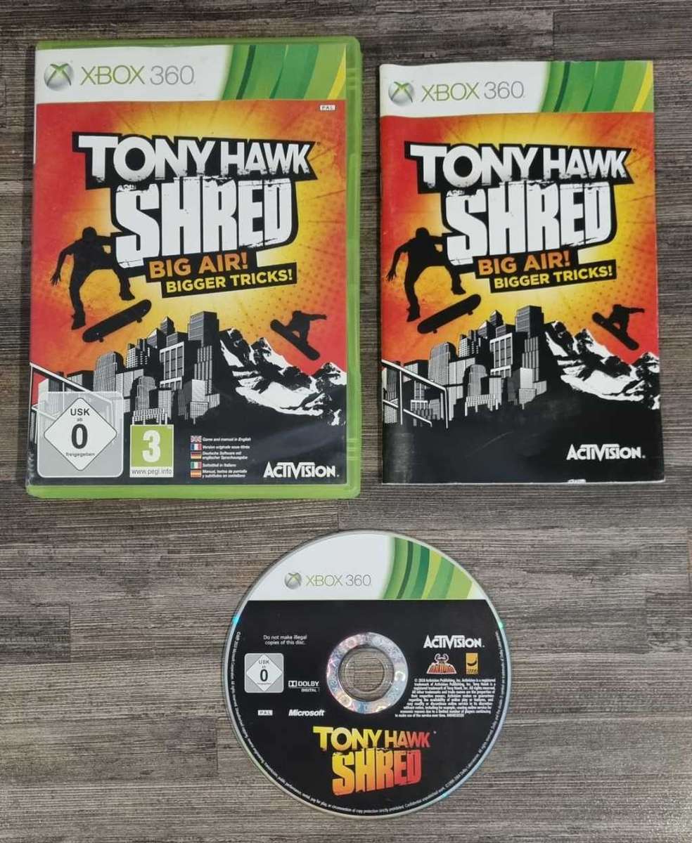 Tony Hawk Shred for Xbox 360 - Complete