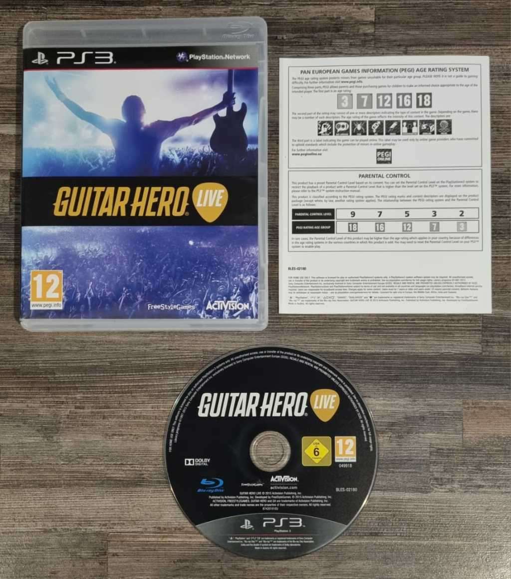 Guitar Hero Live for PS3 - Complete