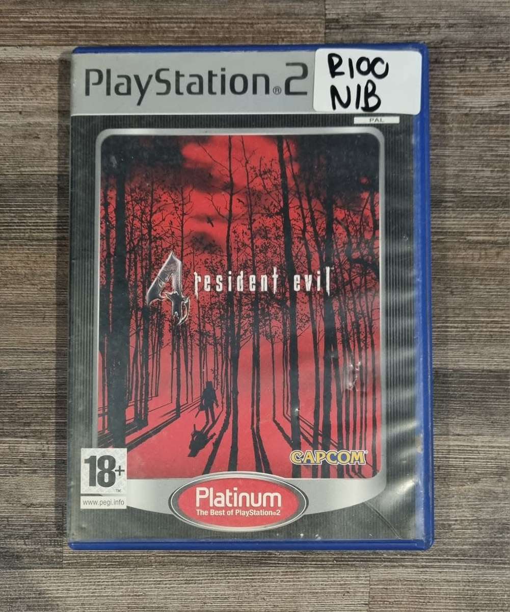 Resident Evil 4 for PS2 - SCRATCHED