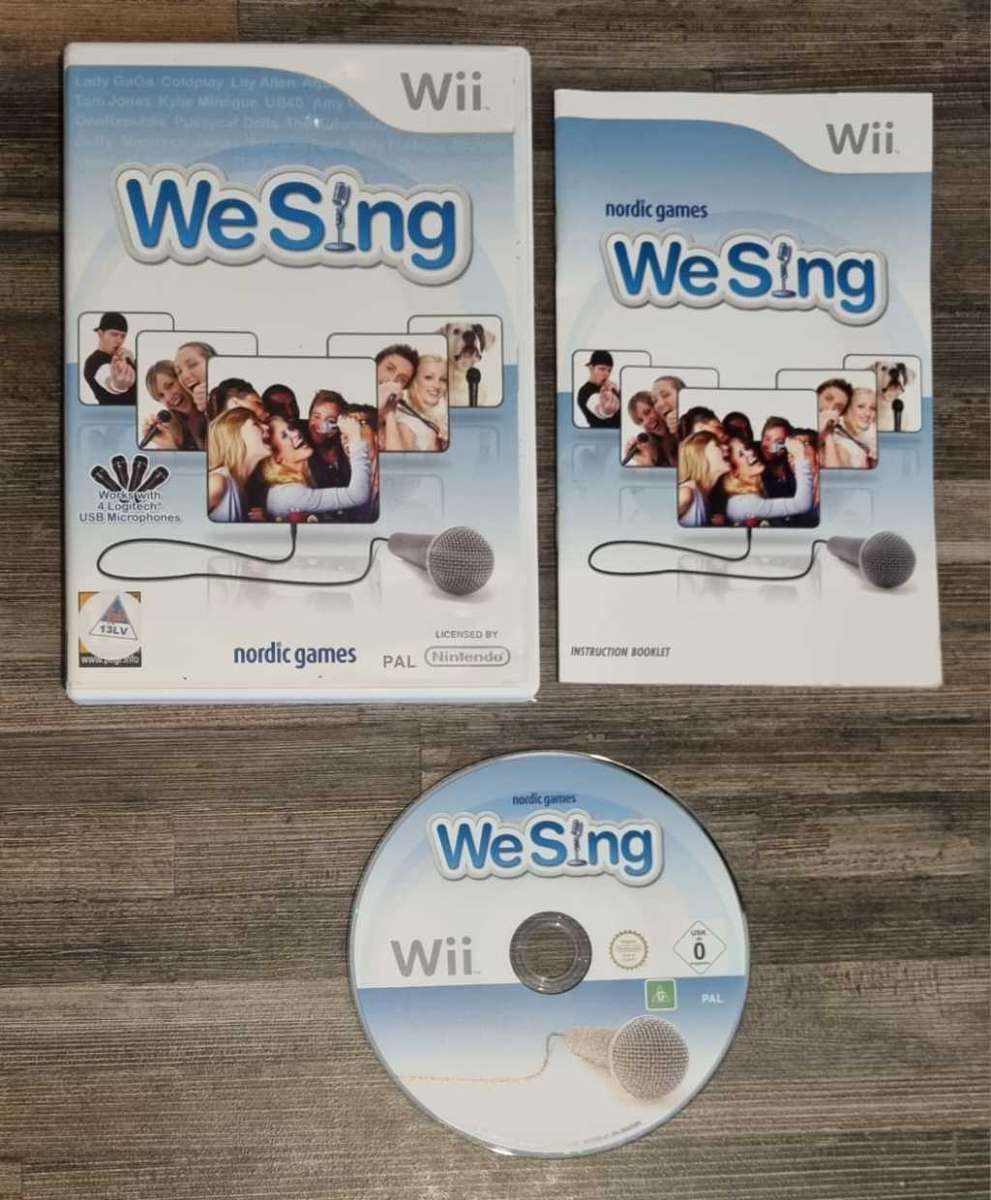 We Sing for Nintendo Wii - Complete