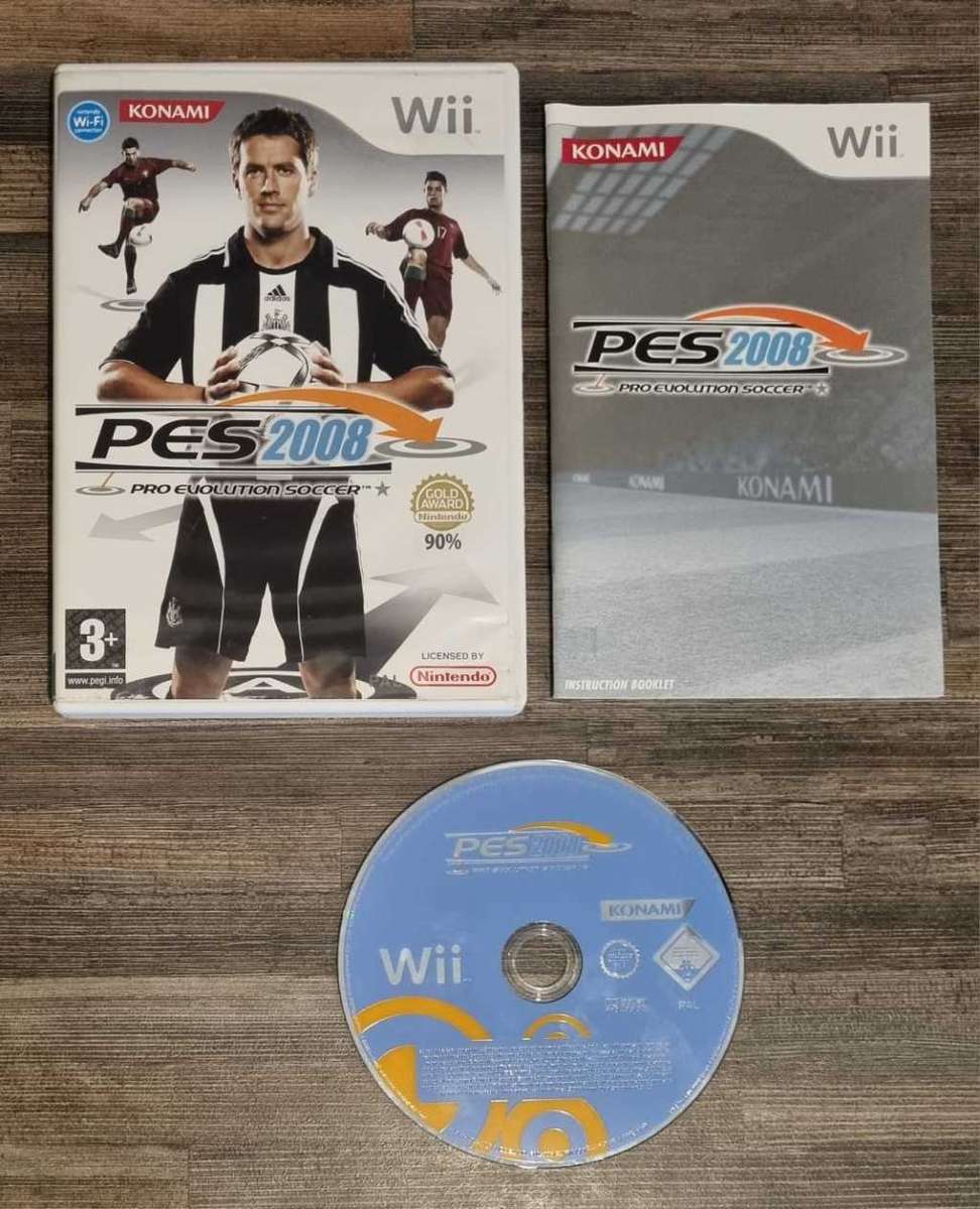 PES 2008 for Nintendo Wii - Complete