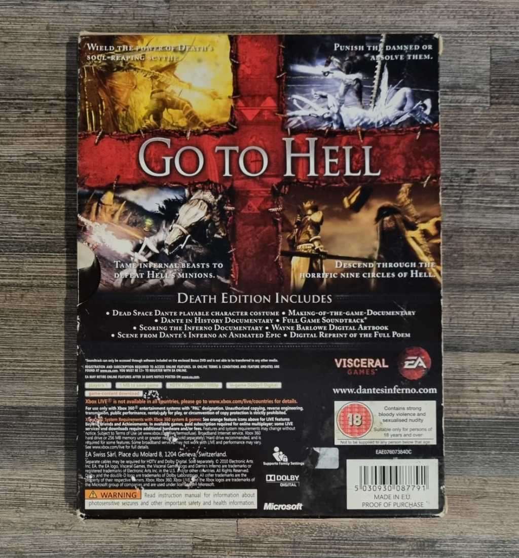 Dante's Inferno Death Edition for Xbox 360