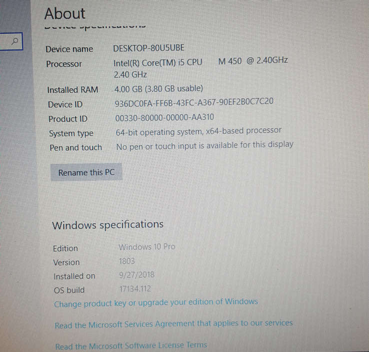 ..:: HP Probook 4520s Core i5, 4GB RAM, 320GB HDD, Brand New Battery