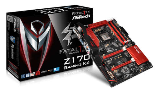**ULTIMATE Z170** ASROCK FATALITY Z170 Gaming K4 1151 GAMING MOTHERBOARD