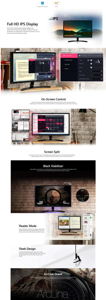 LG Gaming 22` IPS LED Monitor
