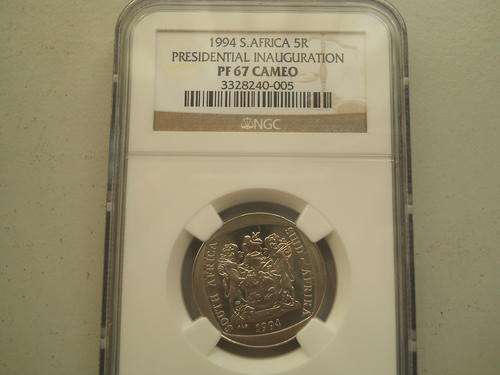 ***** 1994 Presidential Inaugeration Proof 67 Cameo R5 NGC*****