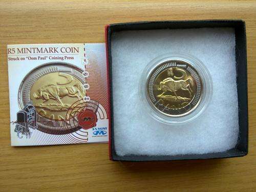 2008 Oom Paul R5 Mintmark coin - Scarce!!!