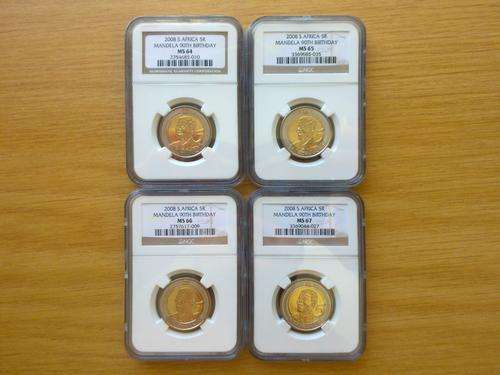 6 Hours only*** Mandela 90th Birthday set MS 64, 65, 66, 67...