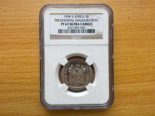 ***Rare*** 1994 Inauguration R5 PF 67 UC!!!
