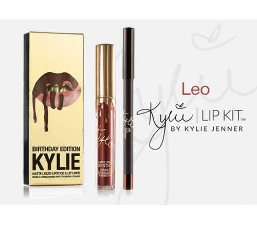 Kylie Birthday Edition lip kit -  Leo