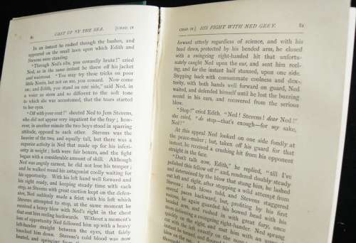 Cast Up By The Sea. Baker., Sir Samuel W. illustrations by Huard