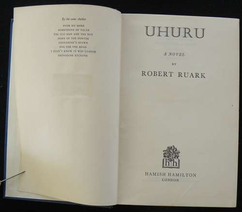 Uhuru. Ruark. Robert