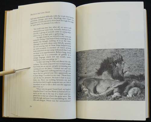 Death In The Long Grass (A Big game hunter's adventures in the Bush). Capstick, Peter Hathaway