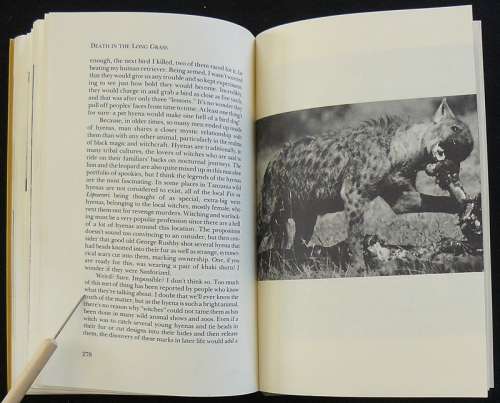 Death In The Long Grass (A Big game hunter's adventures in the Bush). Capstick, Peter Hathaway