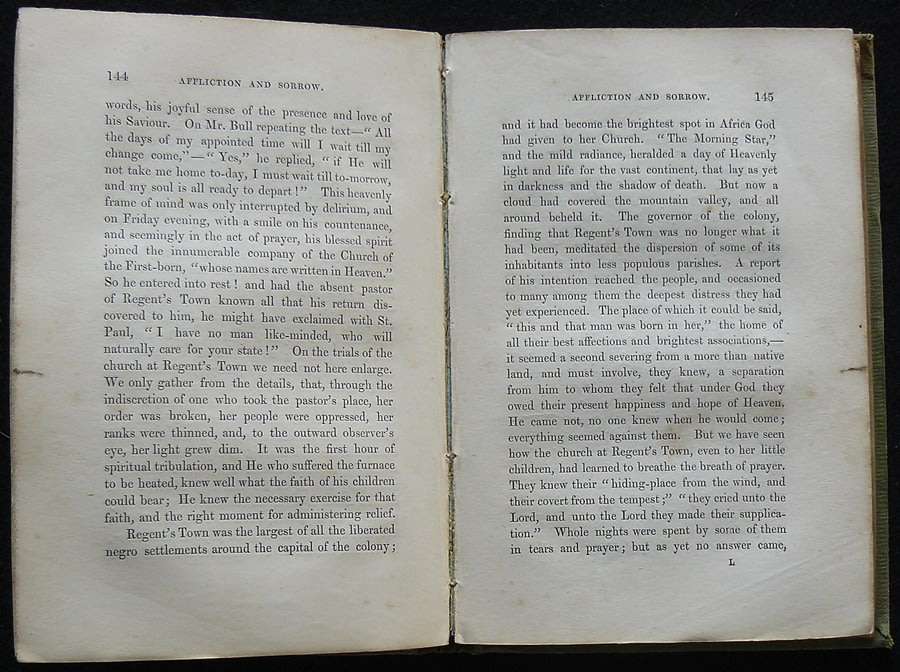 Africa`s Mountain Valley, Or The Church In Regents Town, West Africa. Johnson. Rev. W. A. B.