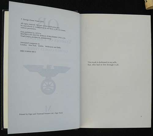 OB Traitors or Patriots? Visser. George Cloete.