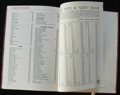 PURITY COOK BOOK 875 Tested Recipes. Watson, Kathleen M