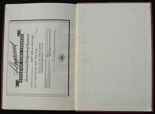 PURITY COOK BOOK 875 Tested Recipes. Watson, Kathleen M