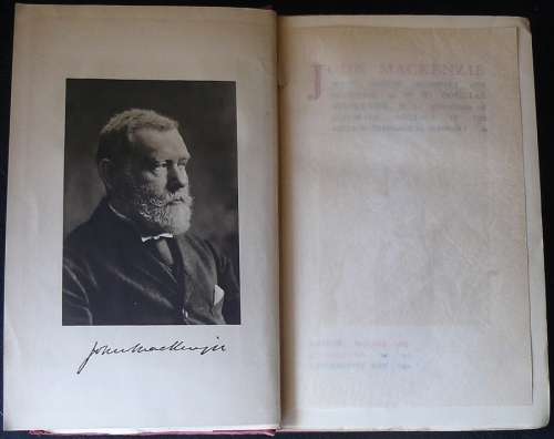 John Mackenzie South African Missionary And Statesman. Mackenzie, W. Douglas