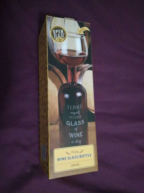 Wine glass /bottle - I limit myself to one glass of wine a day