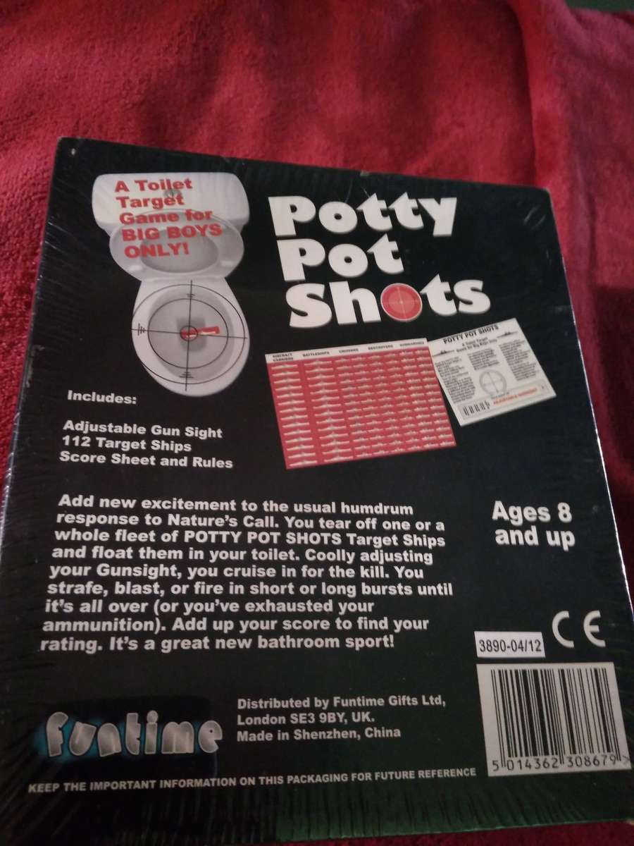 Potty Pot Shots Game