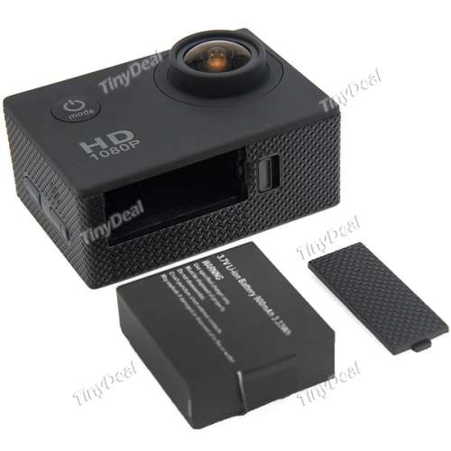 SJ4000 1.5" LCD Screen 12MP 1080P Waterproof Sports Camera with Mount Suite EVC-284694-C3