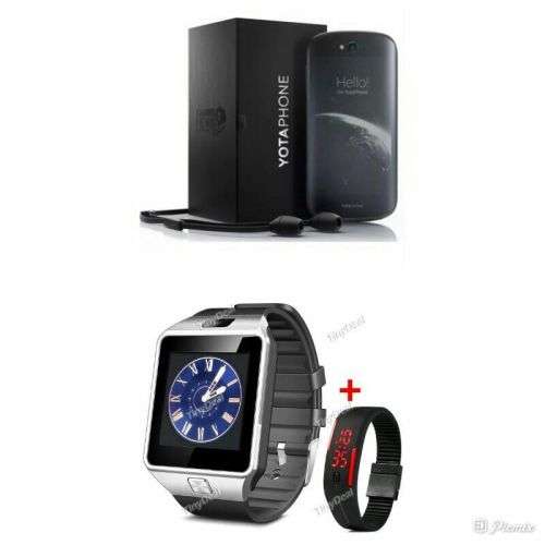 YOTAPHONE 2 (FREE SMART WATCH) Worlds first dual screen phone.