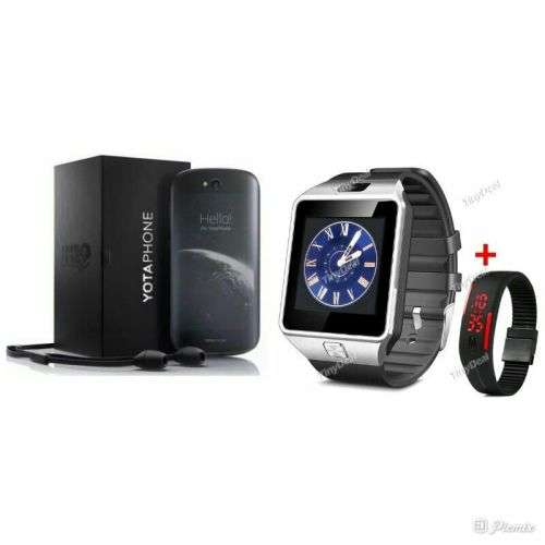 YOTAPHONE 2 (FREE SMART WATCH) Worlds first dual screen phone.