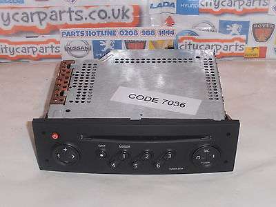 RENAULT MEGANE/CLIO MK2 OEM RADIO (Free Shipping)