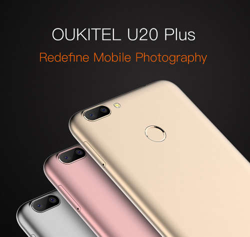 OUKITEL U20 PLUS *DUAL CAMERA* FINGERPRINT SCANNER* 4G LTE Android 6.0 (FREE SMART WATCH)
