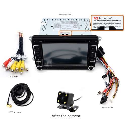 Junsun (VW) DVD - 7.0 - CE 7.0 inch 2 Din In-dash Car DVD MP3 Player (IMPORT)