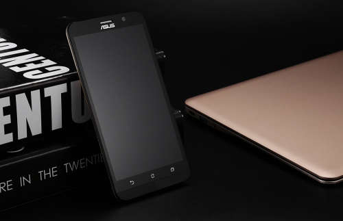 ASUS ZenFone 2 ( ZE551ML ) 4G Phablet  -GRAY 5.5 inch FHD Screen Android 5.0 (FREE DZ09 SMART WATCH)