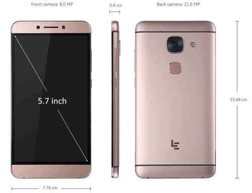 LeEco Le Max 2 Snapdragon 820 Quad-core 5.7" WQHD Screen Android 6.0 4G Phone 21MP CAM 6GB RAM