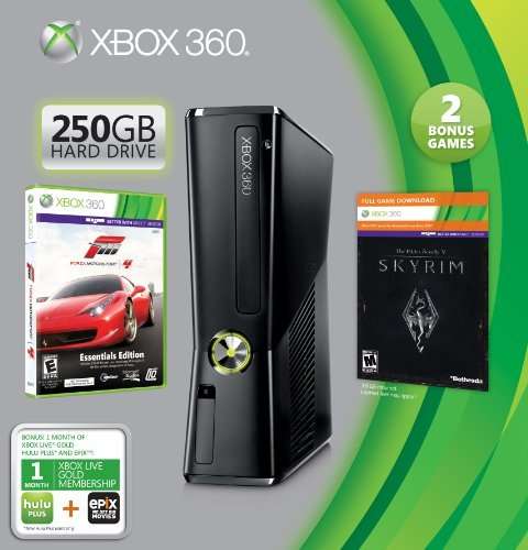 XBOX 360 250 Gig + 12Games (Relisted due to Non Payment)