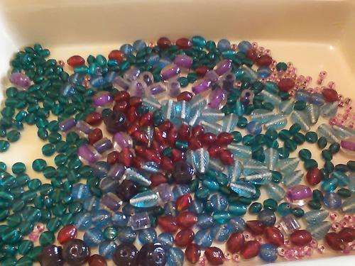 250 glass beads