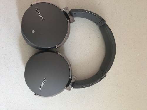 Sony MDRXB950BT/B Extra Bass Bluetooth Headphones (Grey)