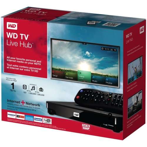 WD TV Live Hub 1TB Media Center