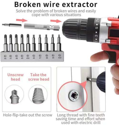 115 in 1 Screwdriver Set Multifunctional Maintenance Tool Set