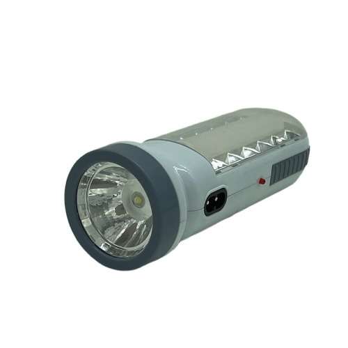 Strong light emergency light solar portable torch rechargeable outdoor LED camping light