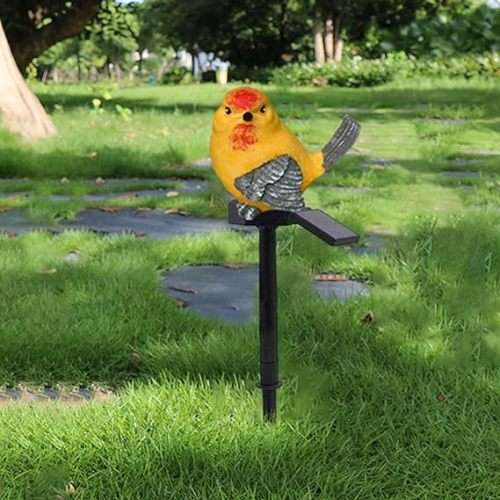 Solar Powered Garden Décor Bird  Spike Light
